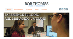 Desktop Screenshot of bob-thomas.com